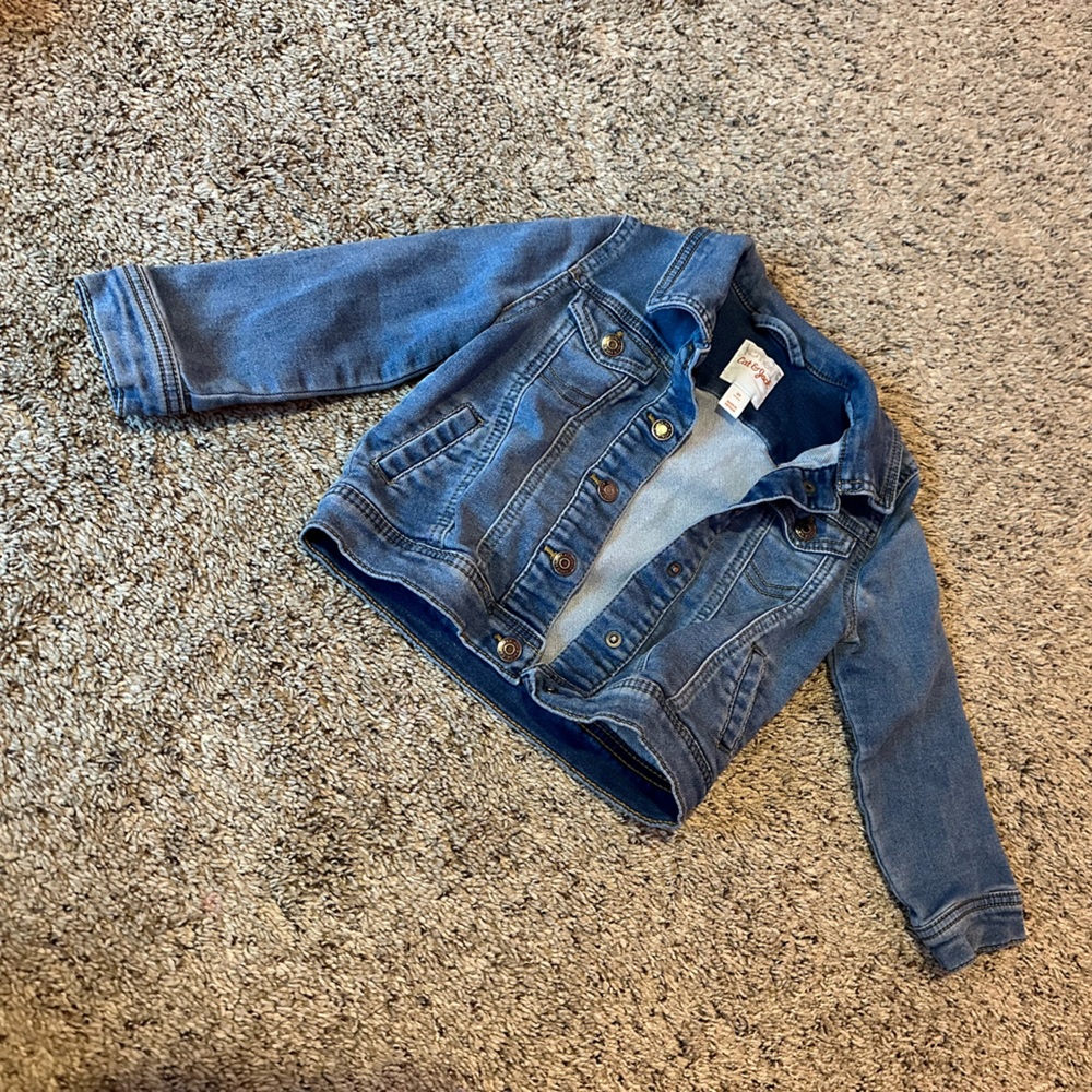 Toddler girl denim jacket